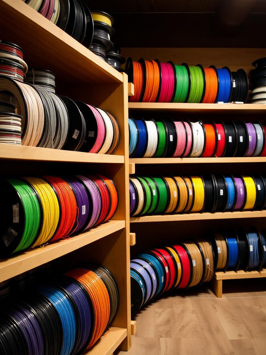 Filamentos para impressão 3D